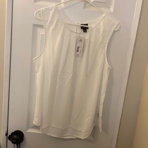NWT worthington white shell top XL tank
